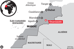 Marocco-Ouarzazate-CSP-map