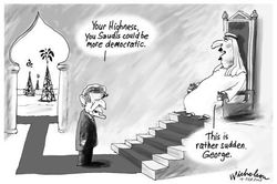 BushArabiaCartoon