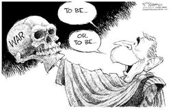 Cartoon_Bush. Hamlet