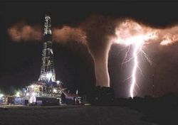 Oil-rig-and-tornado