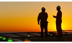 Oil-Workers-Sunset