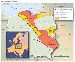 Poland-Gas-shale-basins