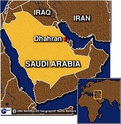 saudi.arabia.dhahran.map